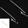 PC Case ARGB Light Bar – 5V 3-Pin LED Strip with Remote ARGB LED Strip PLUSH 2Pcs
