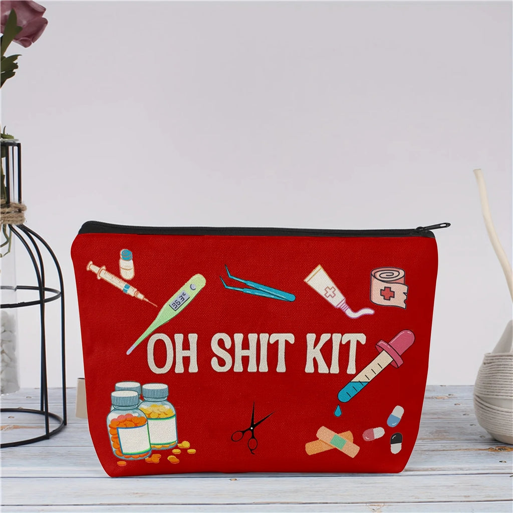 Cute Multi-Functional Zipper Makeup & Jewelry Storage Bag Makeup Organizer Bag PLUSH