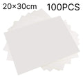 50/100PCS Disposable Parchment Baking Tray Liners – Oil Proof Baking Tray Liners PLUSH 100PCS