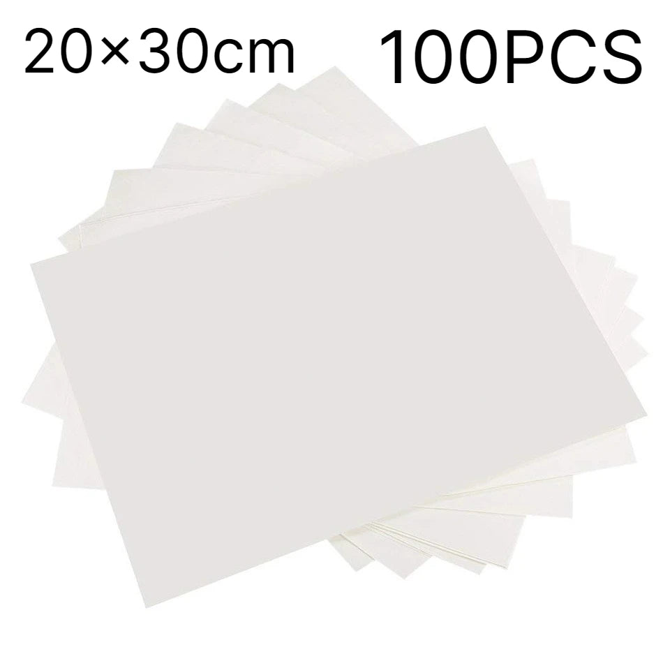 50/100PCS Disposable Parchment Baking Tray Liners – Oil Proof Baking Tray Liners PLUSH 100PCS