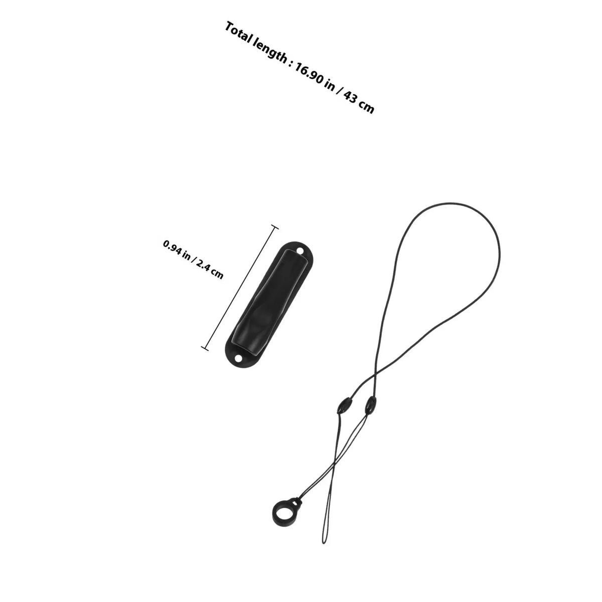 Retractable Pen Holder Clip with Elastic Bungee Leash & Lanyard Pen Holder Clip PLUSH