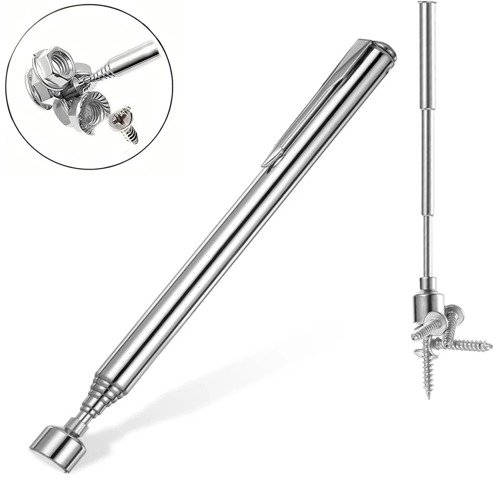 Telescoping Magnetic Pick-Up Tool – 26" Extendable Grabber Stick Magnetic Pick-Up Tool PLUSH