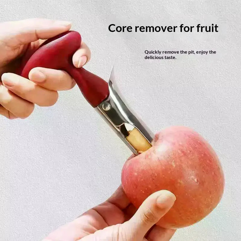 Stainless Steel Fruit Corer – Pineapple & Pear Core Remover Fruit Corer Tool PLUSH