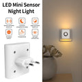 220V LED Motion Sensor Night Light EU Plug – Warm White Wall Lamp Motion Sensor Night Light PLUSH Warm White 220V EU Plug
