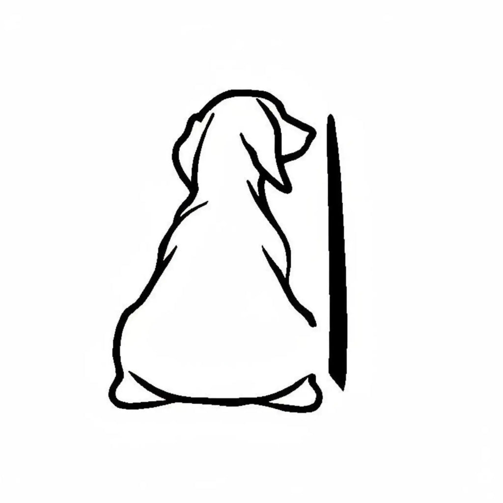 Interactive Dog Wiper Tail Car Window Sticker | PVC Decal Car Window Decal PLUSH