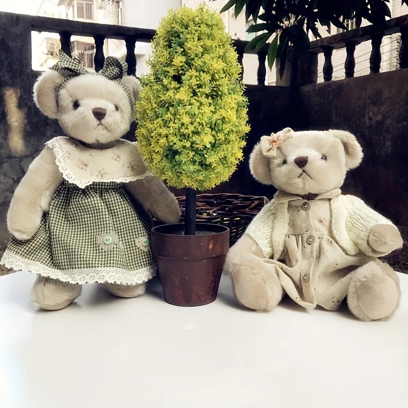 Cute Bear Plush Toy Movable Joints 35cm – Stuffed Animal Gift Stuffed Plush Toy PLUSH