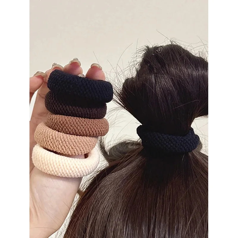 5/10 Pack Mix Color High Elasticity Scrunchies – Hair Ties Hair Scrunchies PLUSH