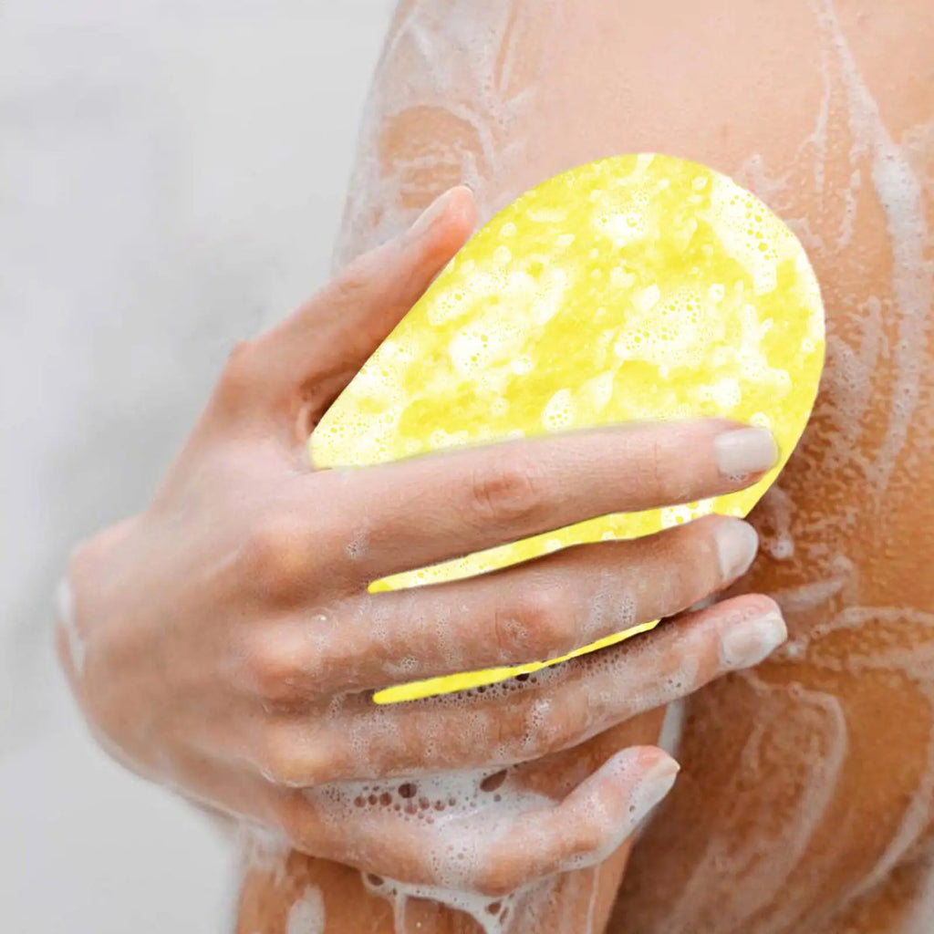 Reusable Exfoliating Bath Sponge – Soft Body Cleansing Tool Bath Sponge PLUSH