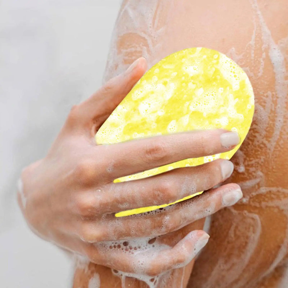 Reusable Exfoliating Bath Sponge – Soft Body Cleansing Tool Bath Sponge PLUSH