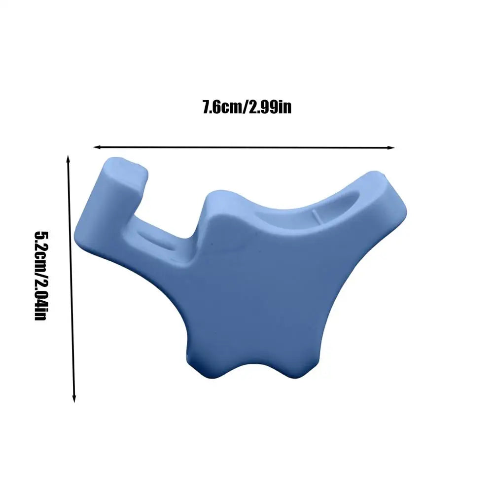 Reusable Eye Drop Guide Applicator Holder | Steady & Precise Eye Drop Applicator PLUSH Blue