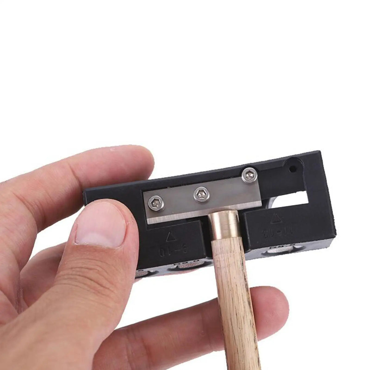 9-in-1 Pool Cue Tip Repair & Shaping Tool | Billiard Accessory Cue Tip Repair Tool PLUSH