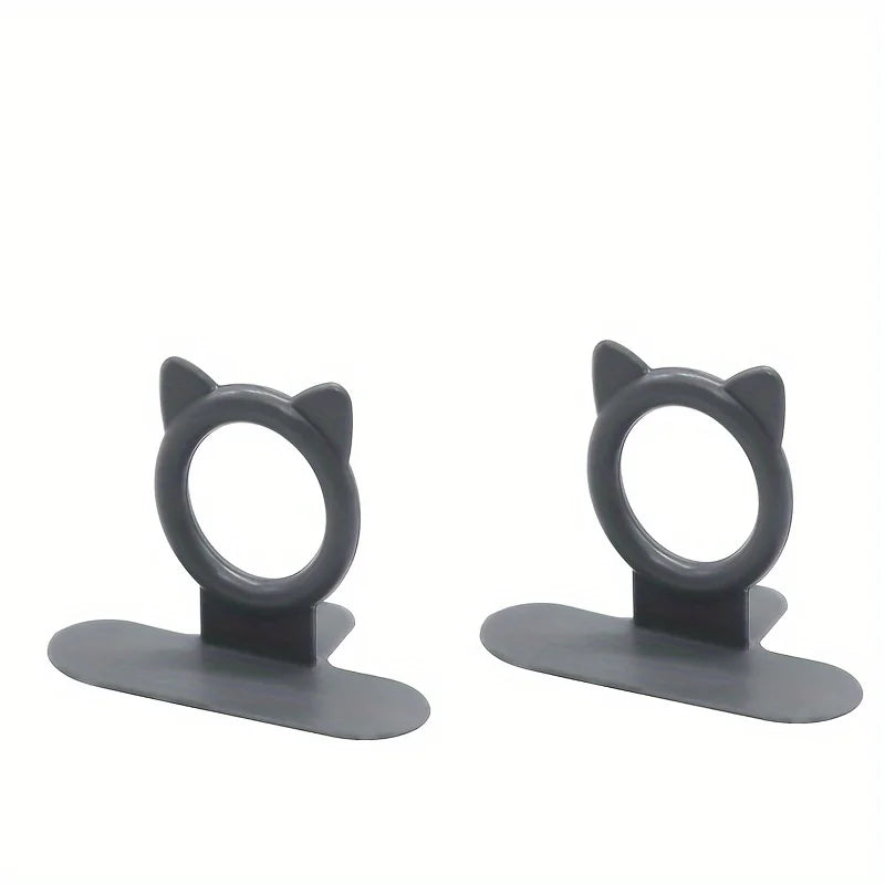 Silicone Toilet Lid Handle – Non-Contact Hygienic Bathroom Grip Toilet Lid Handle PLUSH grey
