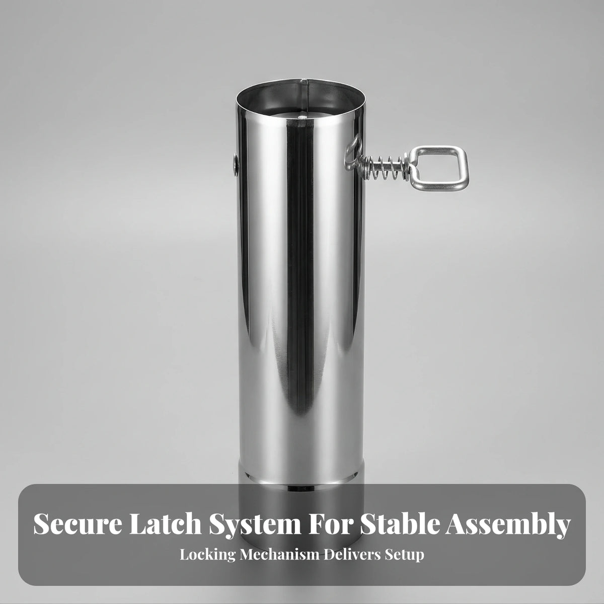 Stainless Steel Tent Heater Chimney Pipe with Handle Chimney Pipe PLUSH