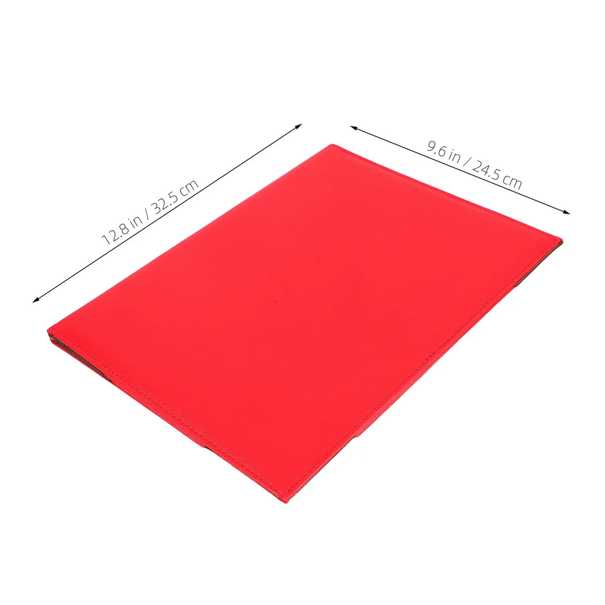 Graduation Diploma Certificate Cover Folder – Durable PVC Certificate Cover Folder PLUSH red