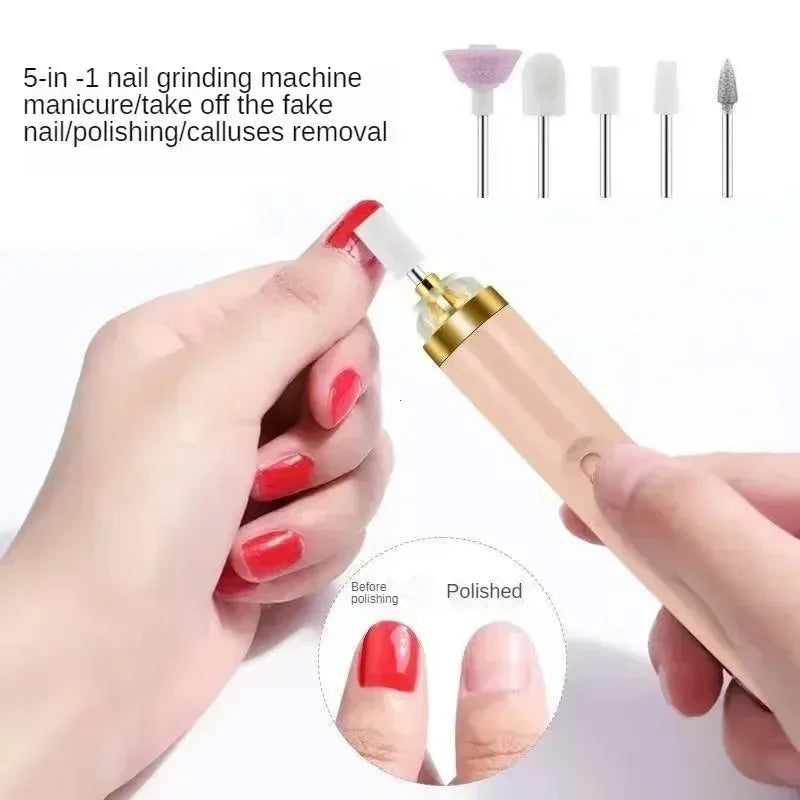 Electric Nail Drill – USB Rechargeable Portable Manicure Pen Electric Nail Drill PLUSH