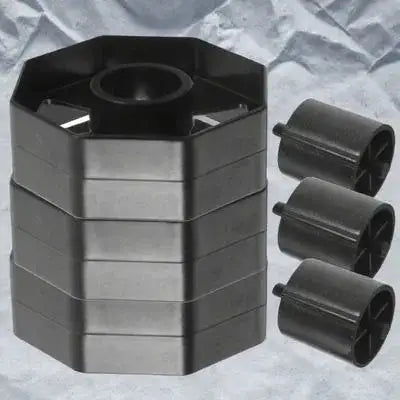 Tape Dispenser Replacement Roller Cores 6-Pack | Large & Small Tape Dispenser Parts PLUSH