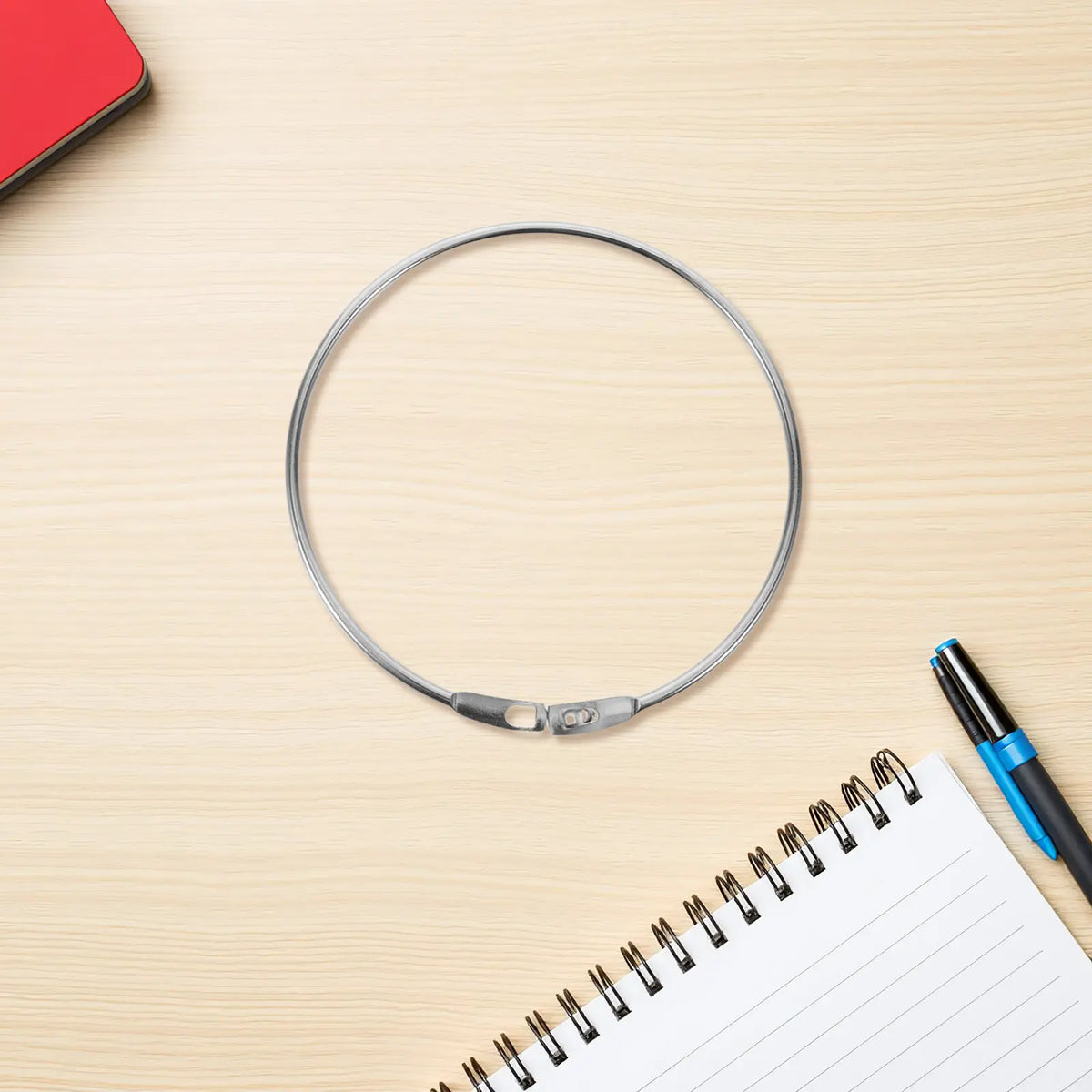 10pcs Metal Loose Leaf Binder Rings 4.9 Inch – School & Office Binder Rings PLUSH