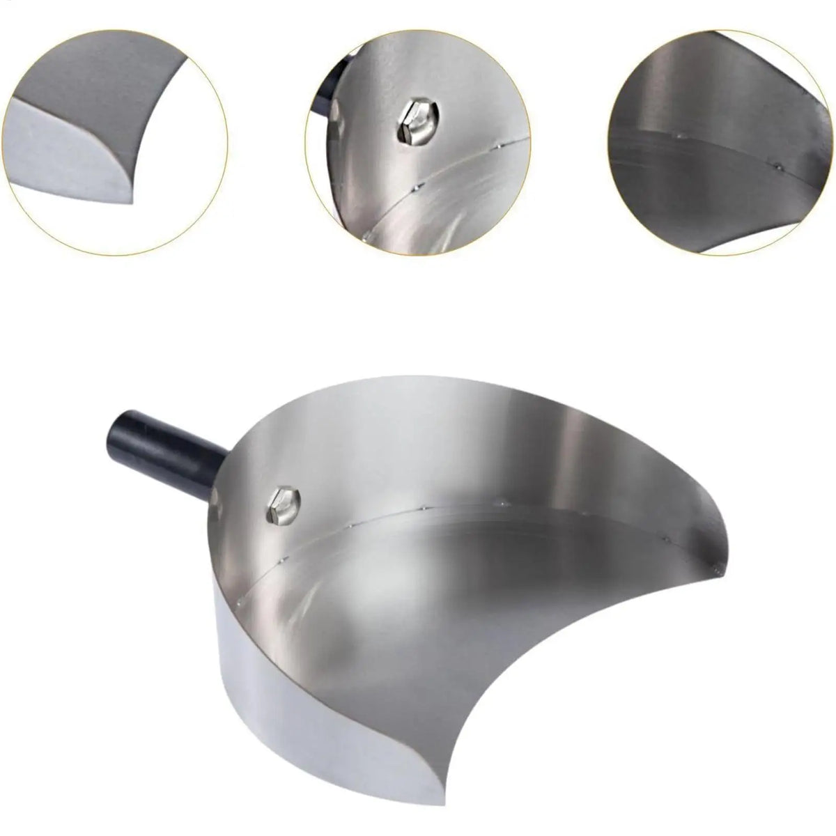 Stainless Steel Meat Catcher Pan – Portable BBQ Grill Tray BBQ Grill Drip Pan PLUSH