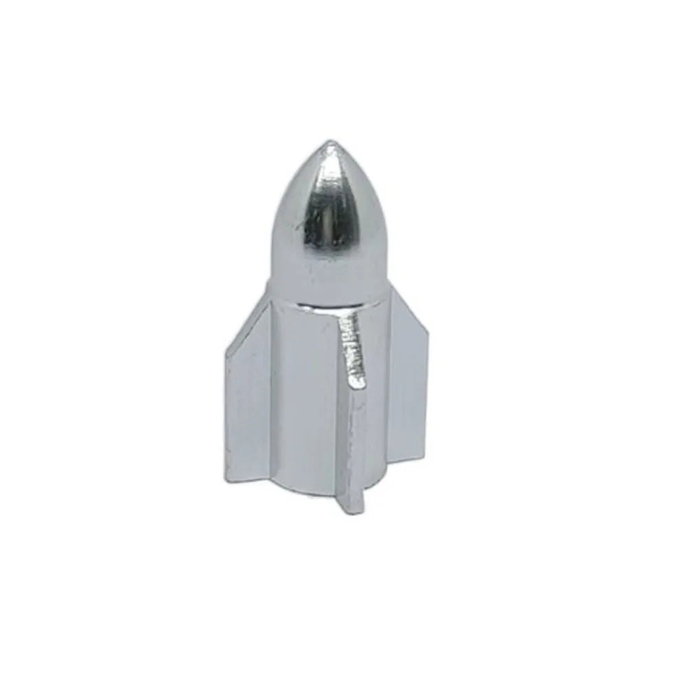 Rocket Shape Aluminum Alloy Tire Valve Caps – Multicolor Tire Valve Caps PLUSH