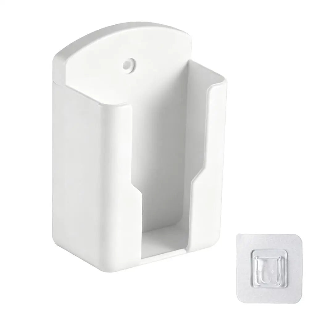Wall Mount Adhesive Remote Control Holder – No Drill Organizer Wall Storage Holder PLUSH B