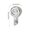 Heavy Duty Suction Cup Hook – No-Drill Shower Hanger Suction Cup Hook PLUSH Transparent silver