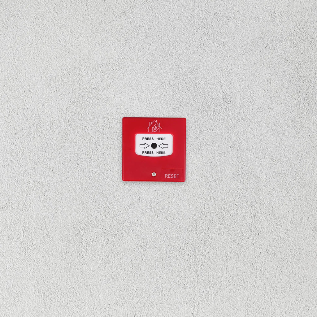 Manual Fire Alarm Call Point | Wall Mount Emergency Reset Button Fire Alarm Call Point PLUSH