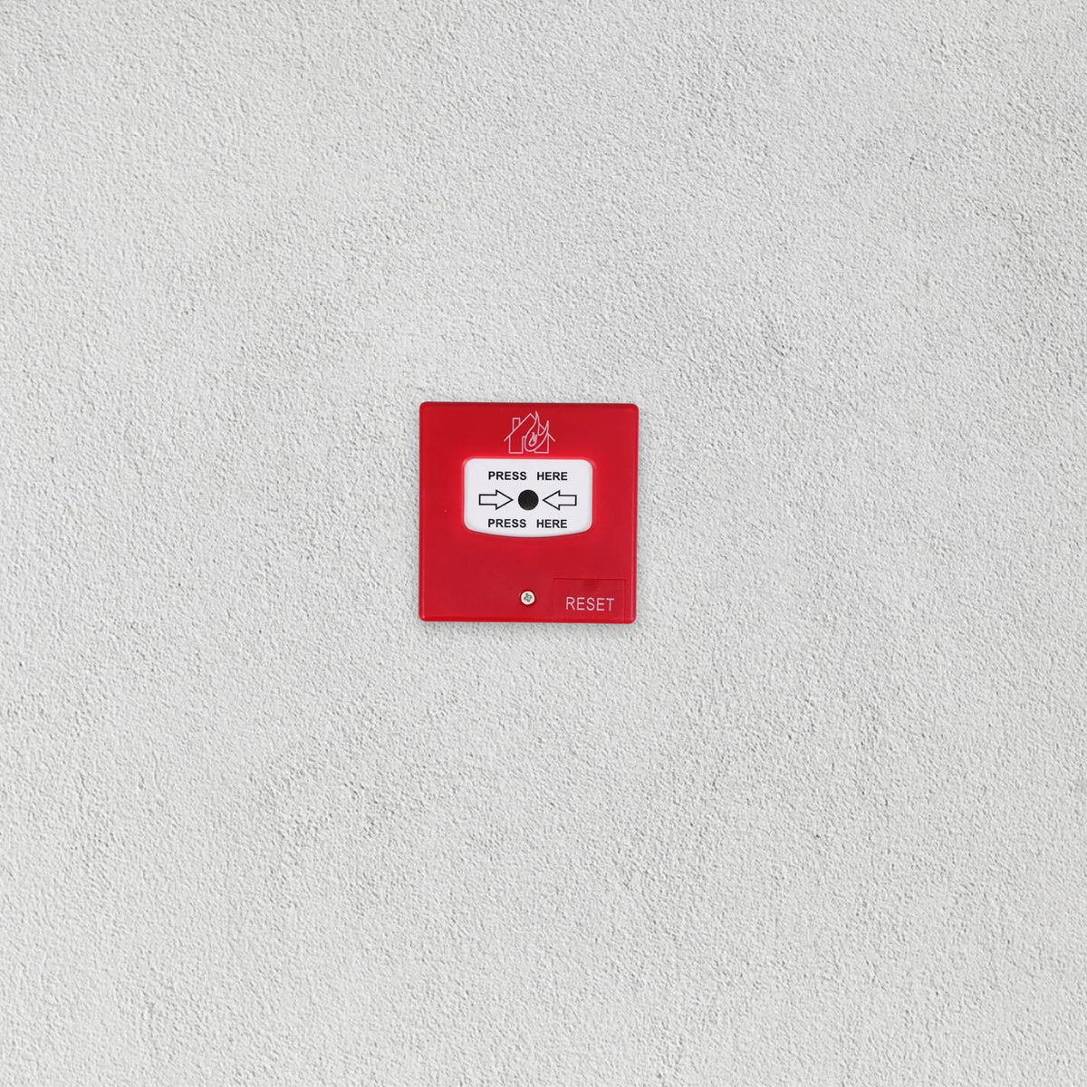 Manual Fire Alarm Call Point | Wall Mount Emergency Reset Button Fire Alarm Call Point PLUSH