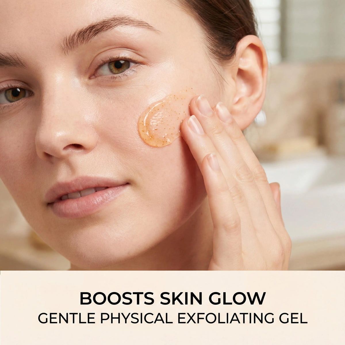 Orange Exfoliating Gel Scrub – Brighten & Deep Cleanse 50g Exfoliating Gel Scrub PLUSH