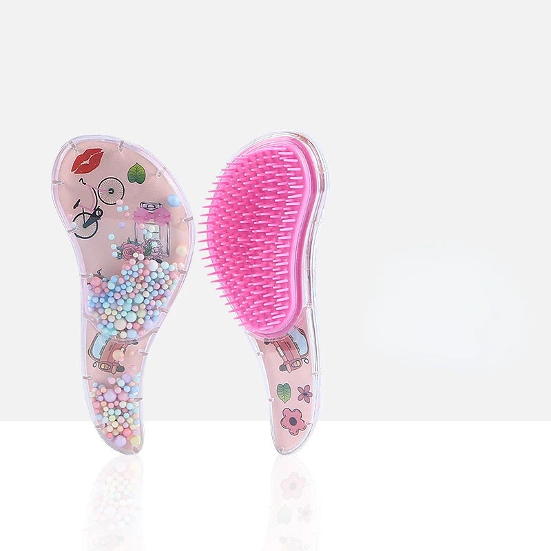 Colorful TT Anti-Static Detangling Hair Brush – All Hair Types Detangling Hair Brush PLUSH 8