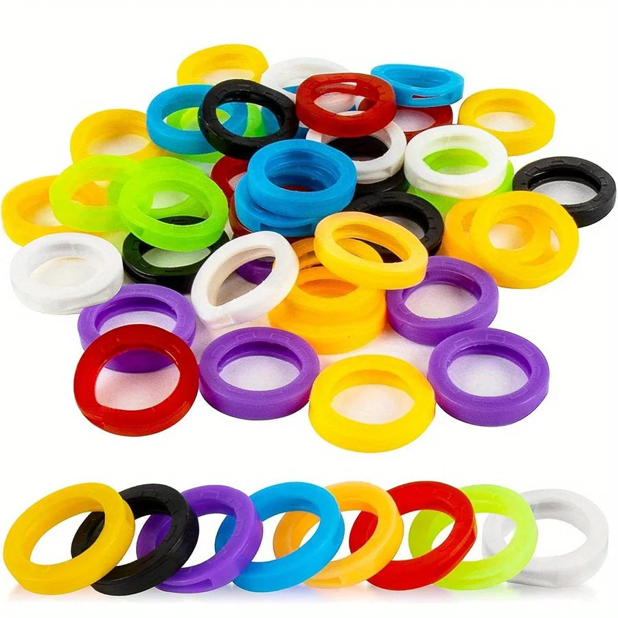 5-Pack Color Key Caps – Identify & Organize Your Keys Easily Key Caps Organizer PLUSH