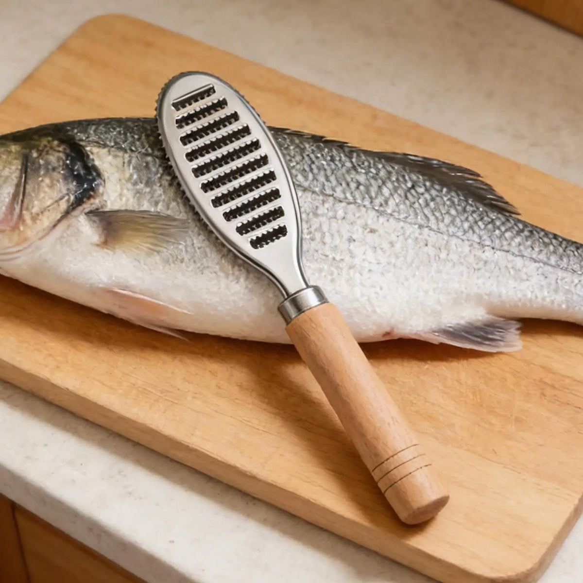Stainless Steel Fish Scale Remover Scraper Tool | 21cm Fish Scaler Tool PLUSH