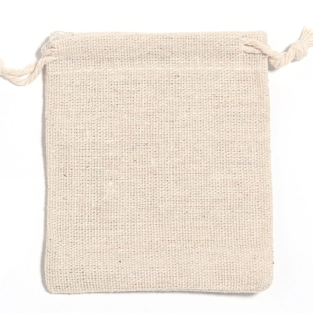 Jute Drawstring Gift Pouches – Jewelry & Sachet Bags 5-10pcs Jewelry Pouches PLUSH 17x23cm 5pcs
