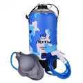 12L Portable Outdoor Shower Bag – Camping & Travel Bath Bag Outdoor Shower Bag PLUSH camouflage blue