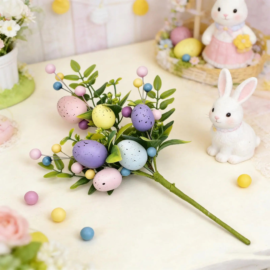Artificial Easter Flower Spray Stems – Spring Floral Décor Easter Floral Decor PLUSH