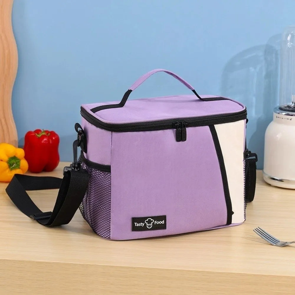 Large Capacity Leakproof Picnic Bag with Shoulder Strap Insulated Picnic Bag PLUSH