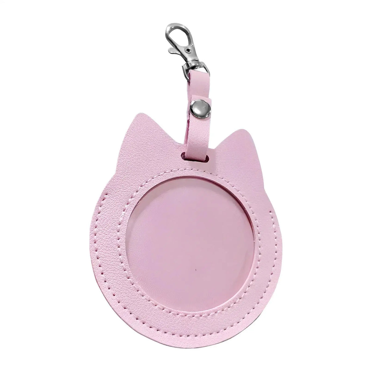 Cat Shape Badge Protective Case 55mm 75mm – Hangable Display Badge Holder Case PLUSH