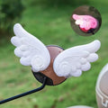 Reflective Angel & Devil Wing Helmet Stickers – Night Ride Helmet Sticker Decals PLUSH White