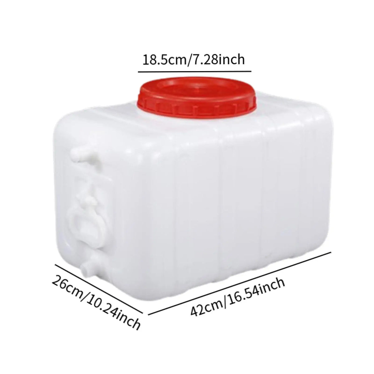 Tooyful 15L–25L Rectangular Camping Water Jug & Dispenser Camping Water Jug PLUSH