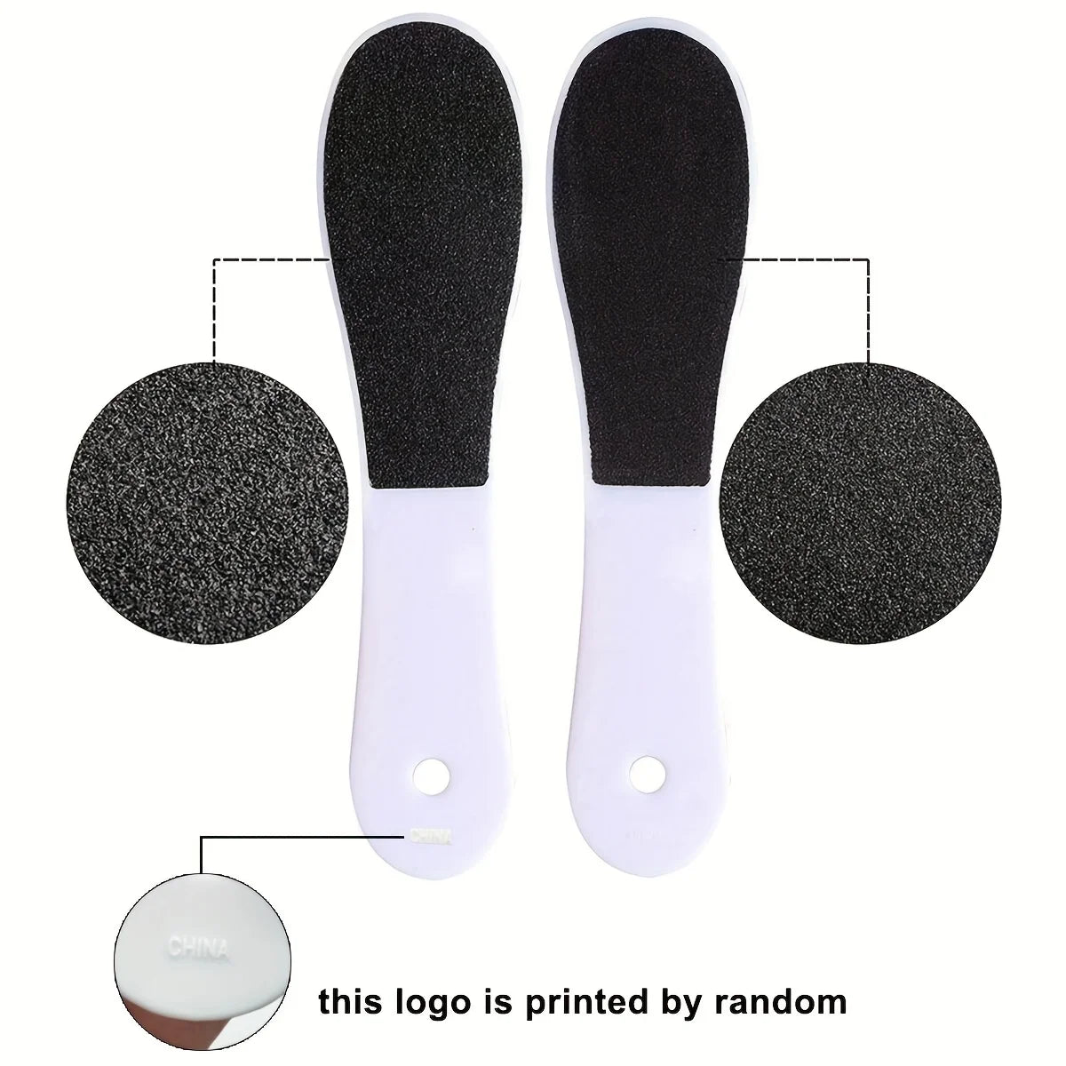 Double-Sided Foot File Pedicure Tool – Callus Remover Foot File PLUSH