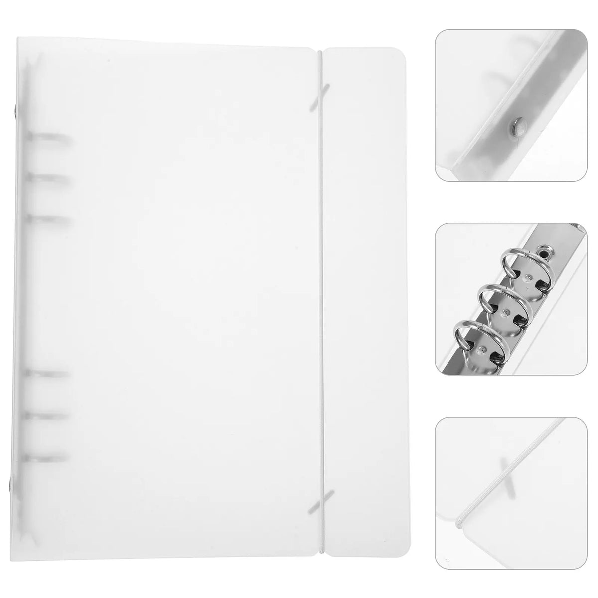 2-Pack A5 Clear Binder Organizer – Portable Document Folder Document Binder Folder PLUSH China Mainland