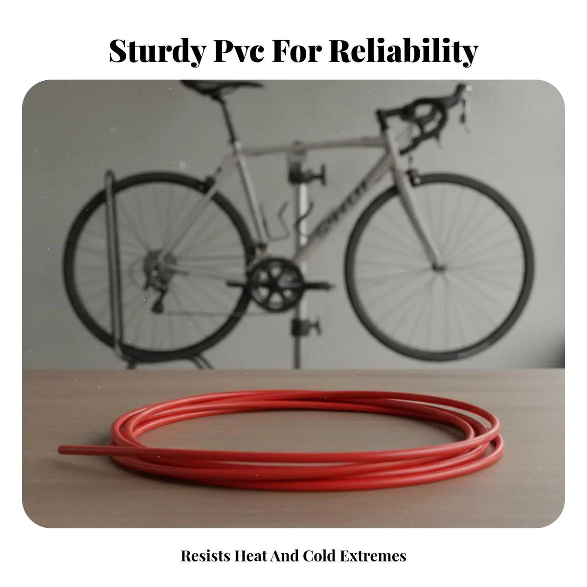 Steel Core Bike Brake Cable & Housing for Road & MTB Bikes Bike Brake Cable PLUSH