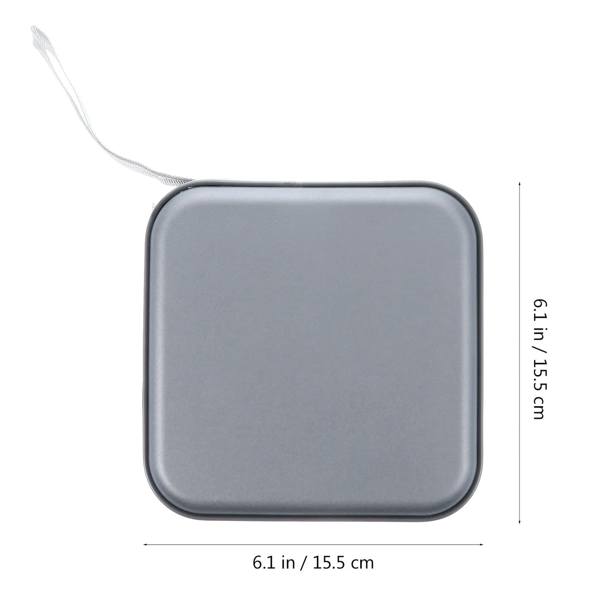 40-Slot CD DVD Storage Wallet Bag – Portable & Scratch Resistant CD DVD Storage Wallet PLUSH Silver