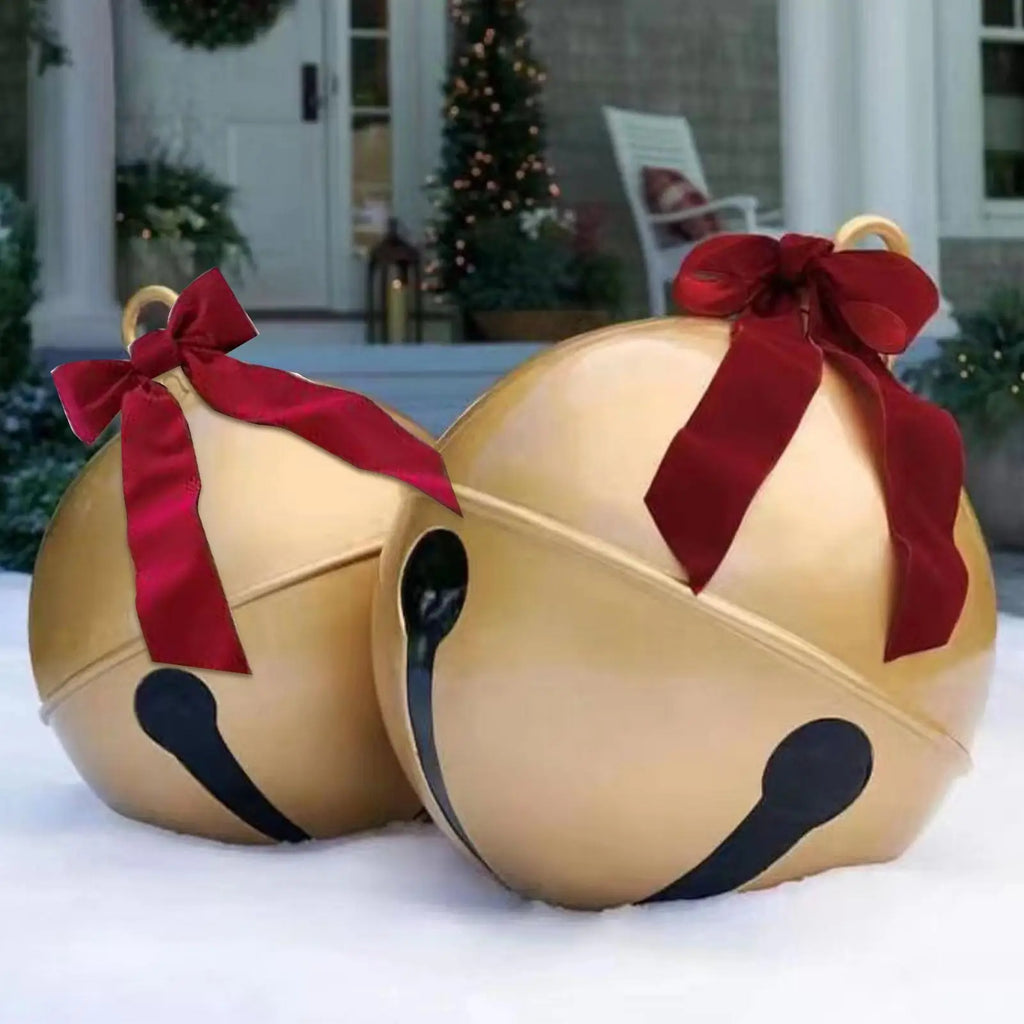Giant Inflatable Christmas Balls – PVC Outdoor Xmas Yard Décor Inflatable Christmas Decor PLUSH