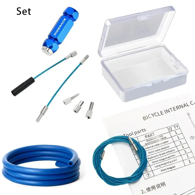 Bike Internal Cable Routing Kit – MTB & Road Frame Tool Bike Cable Routing Tool PLUSH standard Set