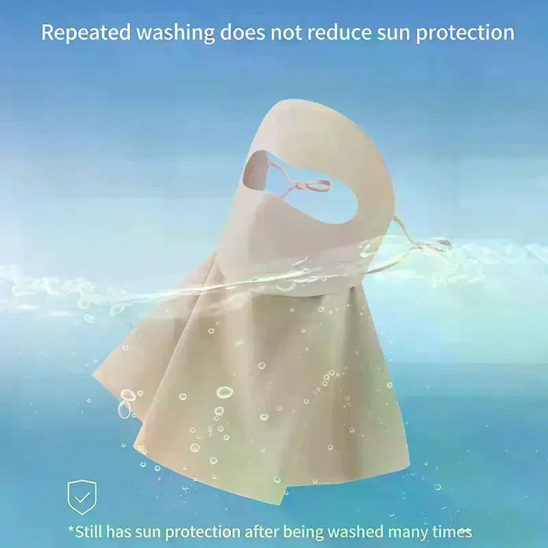 Women's UV Protection Cycling Face Mask – Breathable & Lightweight UV Cycling Face Mask PLUSH