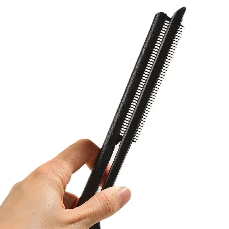 V-Type Hair Straightener Comb – Anti-Static Styling Tool 2pk Hair Styling Comb PLUSH