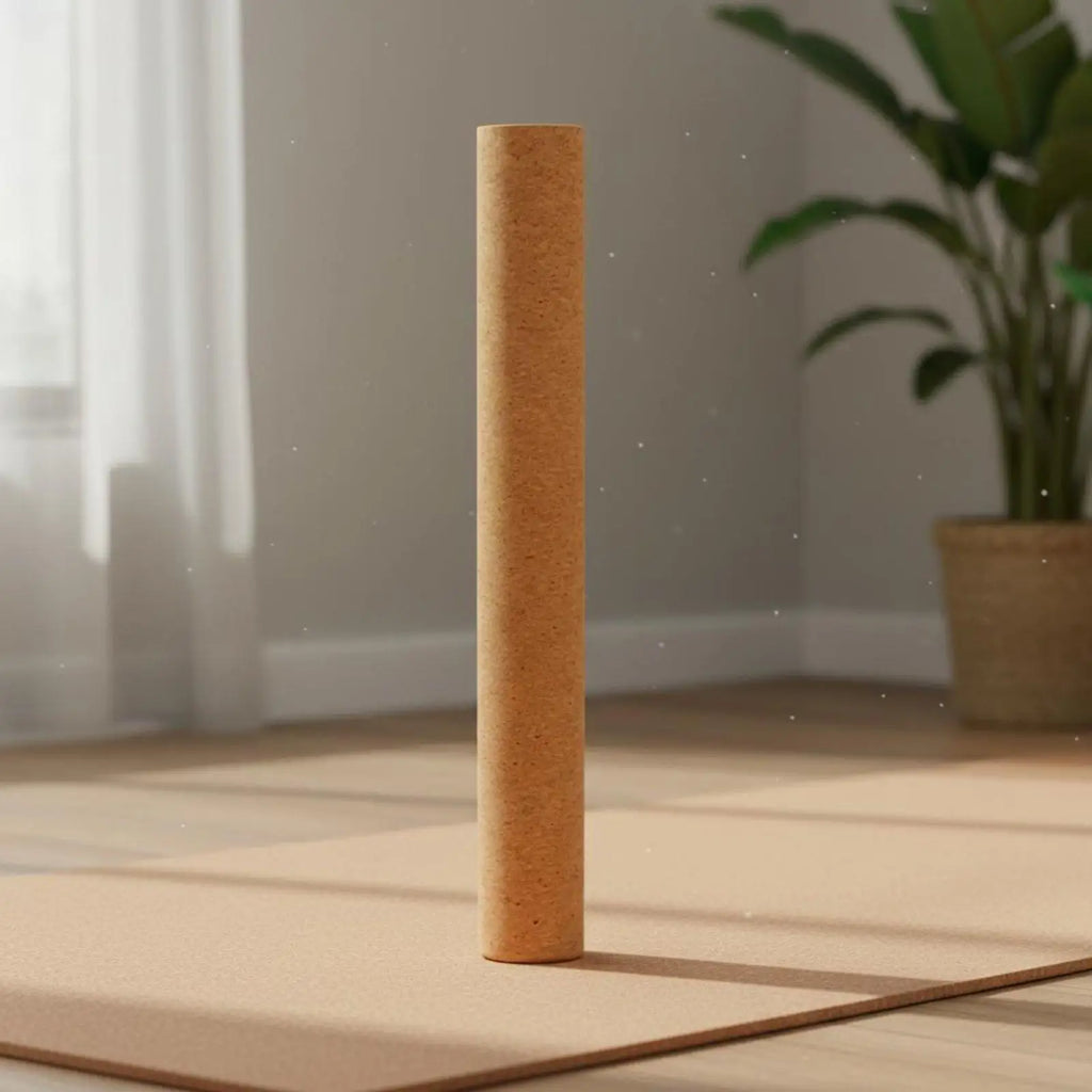 Mini Cork Foam Roller – Portable Handheld Massage Roller Cork Foam Roller PLUSH 5CMWidth30CM