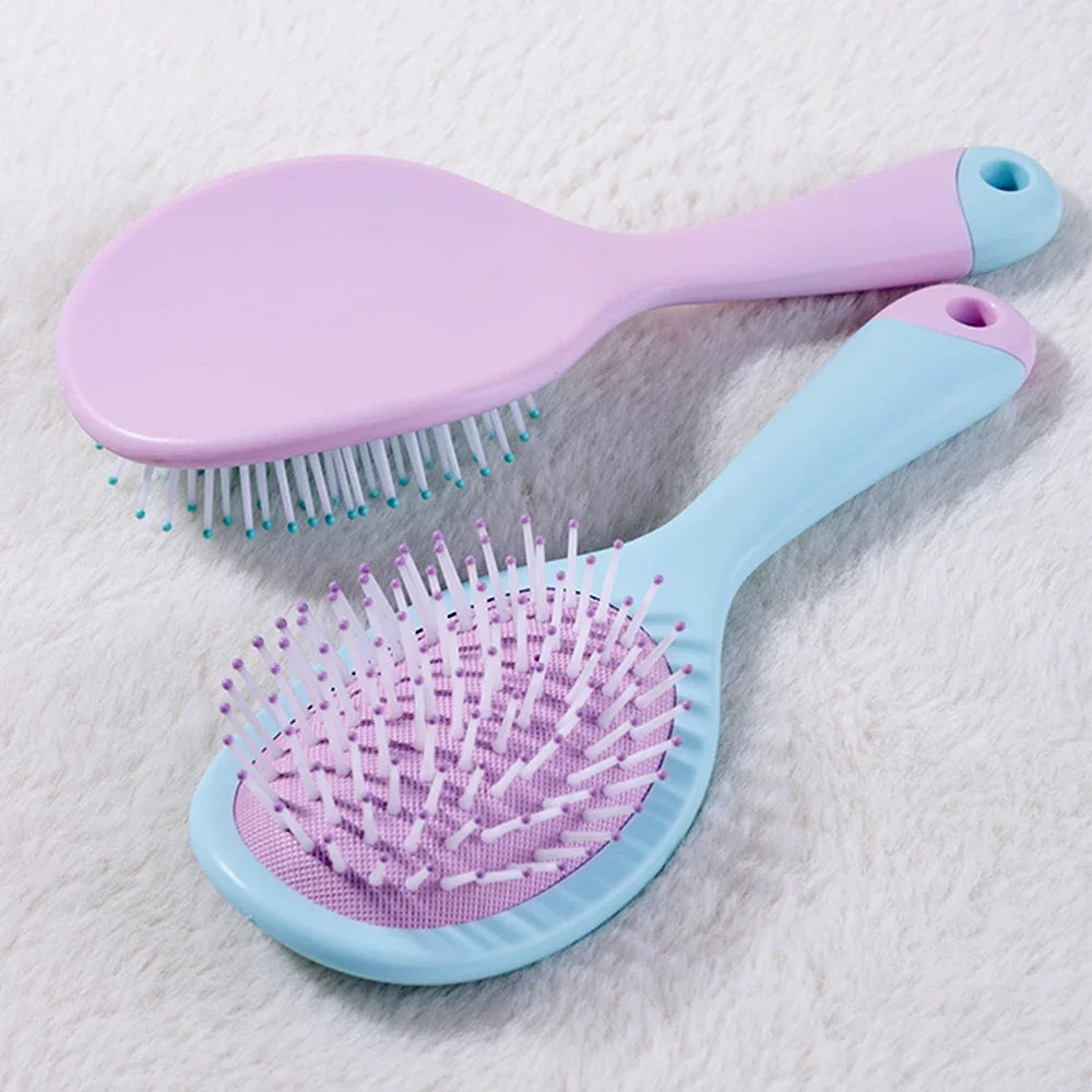 Candy Color Air Bag Comb – Anti-Static Massage Hair Brush Massage Hair Brush PLUSH