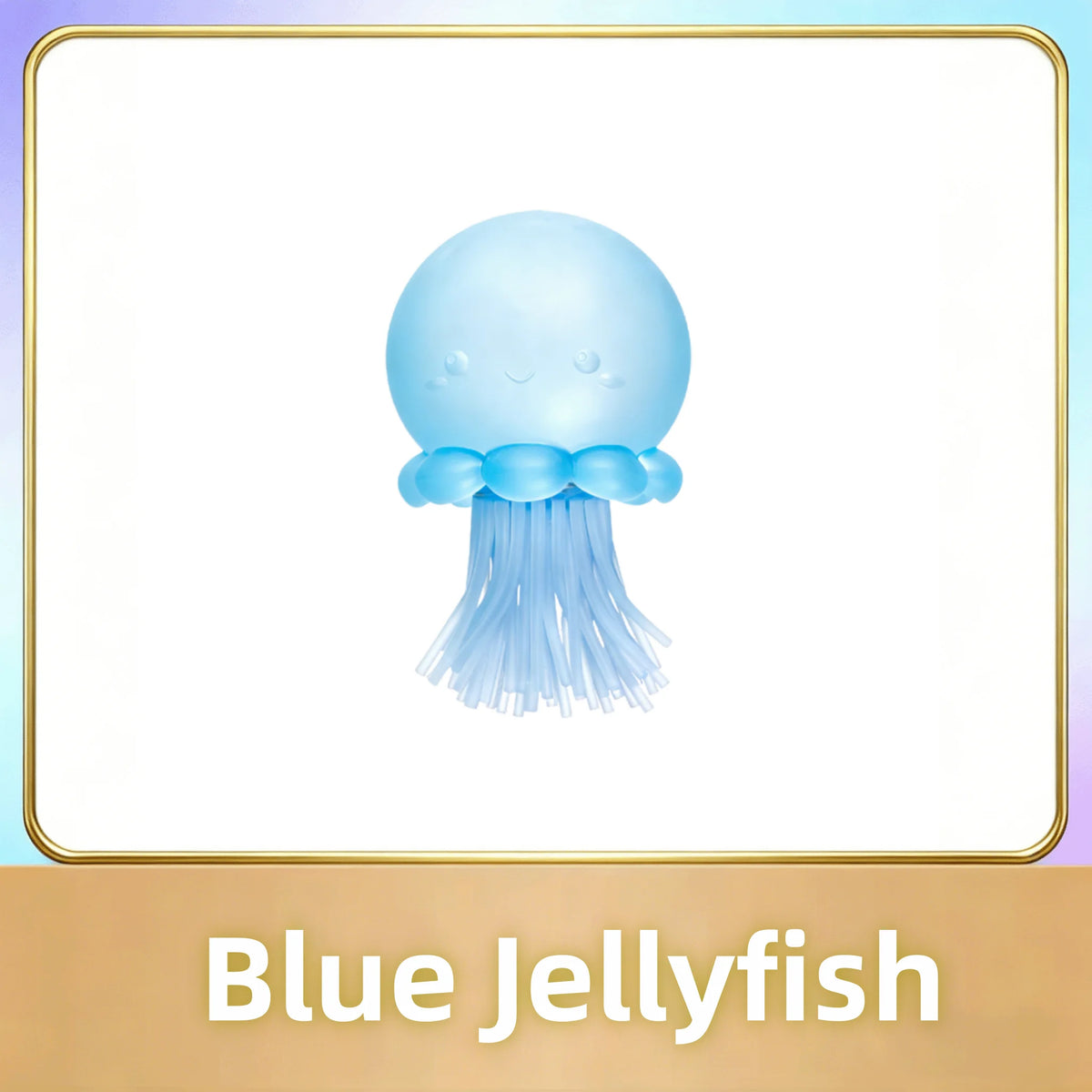 Jellyfish Squishy Sensory Toy – Slow Rebound Squeeze Fidget Ball Squishy Fidget Toy PLUSH Blue Color