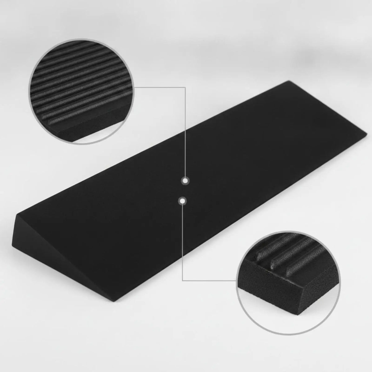 Heavy-Duty EVA Foam Squat Wedge Slant Board for Athletes Squat Wedge Board PLUSH